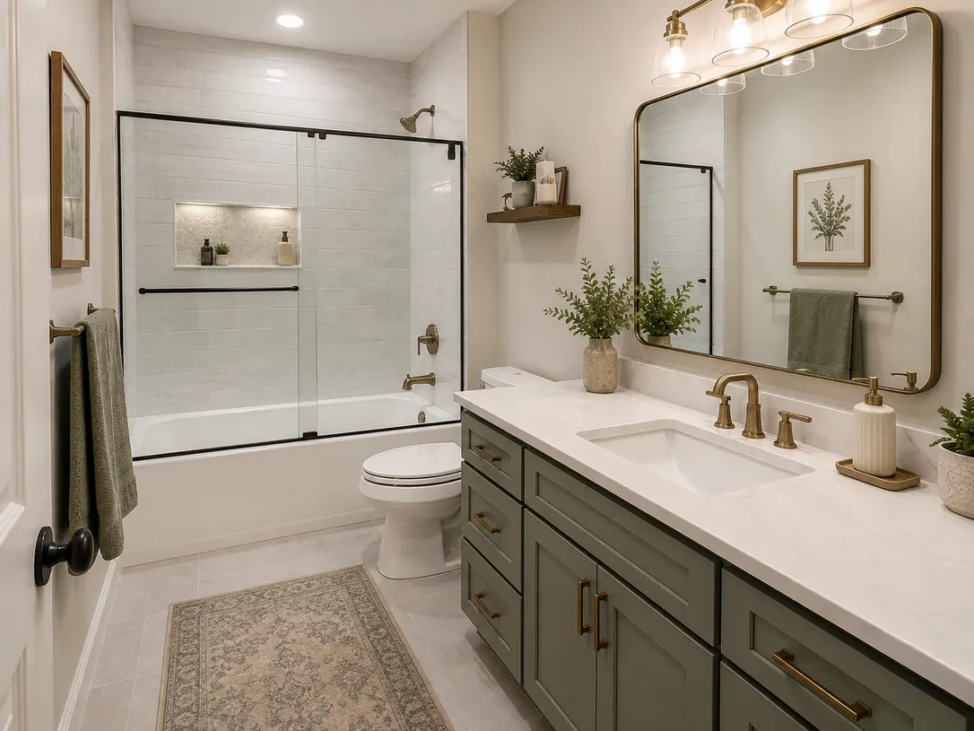 Calgary bathroom renovation design