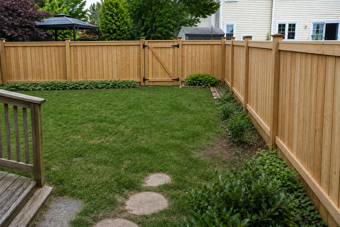 Fence Install After