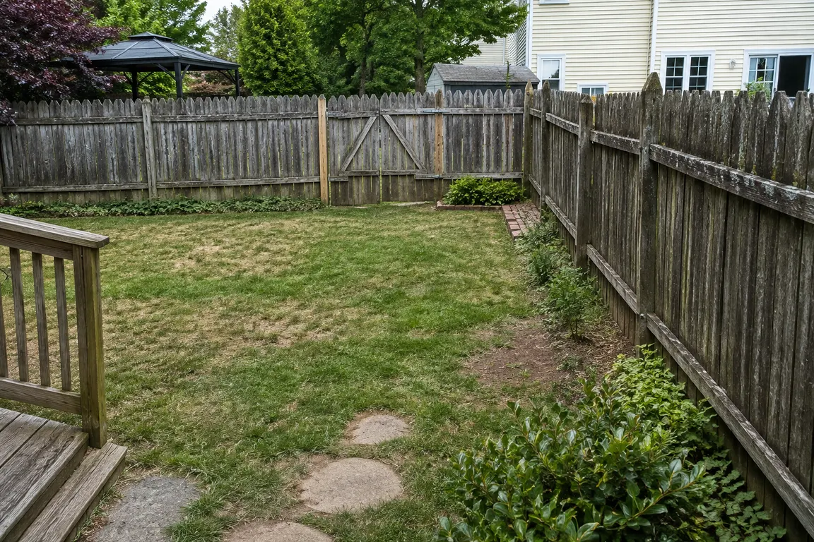 Fence Install Before